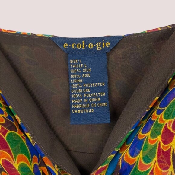 Ecologie Silk Colourful Top - Picture 6 of 8